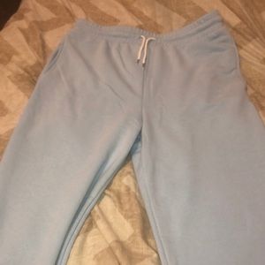 Baby blue sweatpants